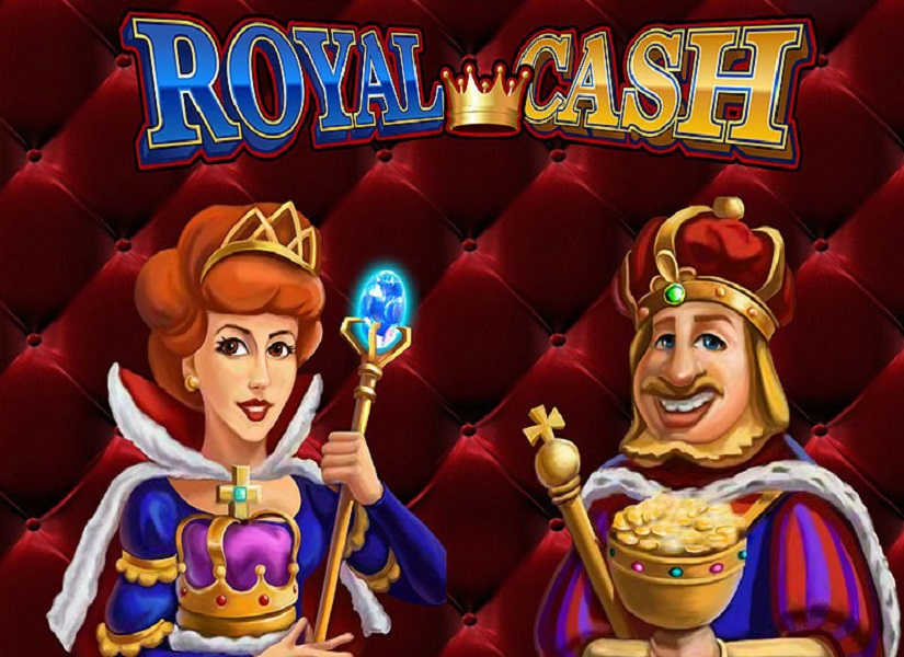 Logo Slot Machine Royal Cash